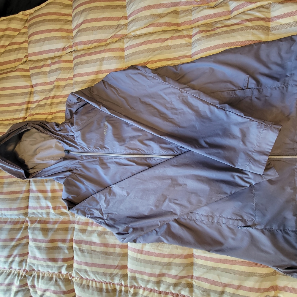 Columbia Purple Hooded Jacket
